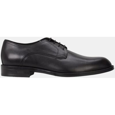 Boss - Zapatos de cordones de hombre en piel. Negro 41 Boss - Zapatos de cordones de hombre en piel. Negro 41