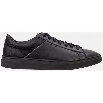 Boss - Zapatilla deportiva de cordones de hombre. Negro 44 Boss - Zapatilla deportiva de cordones de hombre. Negro 44