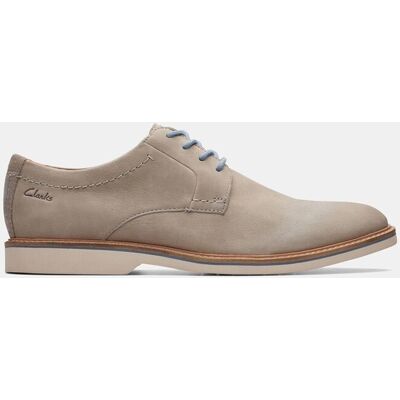Clarks - Zapatos de cordones Atticus LT Lace de hombre en nobuck. Gris 41,5 Clarks - Zapatos de cordones Atticus LT Lace de hombre en nobuck. Gris 41,5