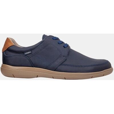 Callaghan - Zapato de cordones de hombre de piel. Azul marino 42 Callaghan - Zapato de cordones de hombre de piel. Azul marino 42