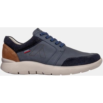Callaghan - Zapatos de cordones de hombre de piel. Azul marino 43 Callaghan - Zapatos de cordones de hombre de piel. Azul marino 43