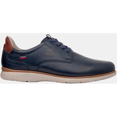 Callaghan - Zapatos de cordones de hombre de piel. Azul marino 41 Callaghan - Zapatos de cordones de hombre de piel. Azul marino 41