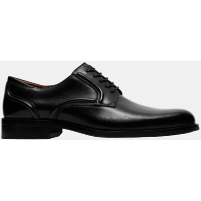 Clarks - Zapato CraftRemi Lace en Cuero con suela de Goma. Negro 41,5 Clarks - Zapato CraftRemi Lace en Cuero con suela de Goma. Negro 41,5
