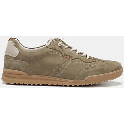 Fluchos - Zapato de hombre en piel con cordones elasticos. Natural 42 Fluchos - Zapato de hombre en piel con cordones elasticos. Natural 42