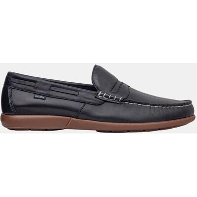 Callaghan - Zapato mocasin de hombre en piel. Azul marino 42 Callaghan - Zapato mocasin de hombre en piel. Azul marino 42