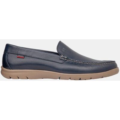 Callaghan - Mocasin de hombre en piel. Azul marino 46 Callaghan - Mocasin de hombre en piel. Azul marino 46