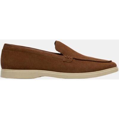 Clarks - Zapato Torford Easy en Suede con suela de Goma. Natural 44,5 Clarks - Zapato Torford Easy en Suede con suela de Goma. Natural 44,5