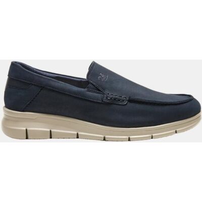 24HRS - Mocasin nobuck camel. Azul oscuro 42 24HRS - Mocasin nobuck camel. Azul oscuro 42