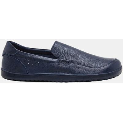 24HRS - Mocasín tipo barefoot en piel marino. Azul oscuro 43 24HRS - Mocasín tipo barefoot en piel marino. Azul oscuro 43