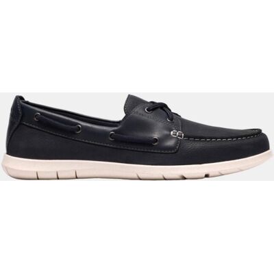 Clarks - Zapato Flexway 2Eye en Nubuck con suela de Goma. Azul oscuro 42,5 Clarks - Zapato Flexway 2Eye en Nubuck con suela de Goma. Azul oscuro 42,5
