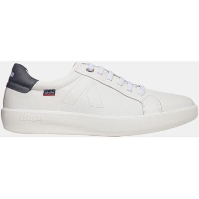 Callaghan - Deportivo de cordones de hombre de piel. Blanco 43 Callaghan - Deportivo de cordones de hombre de piel. Blanco 43