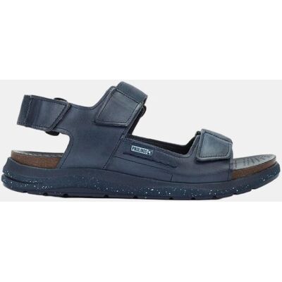 Pikolinos - Sandalias de hombre de piel en color Marrón oscuro. Azul 41 Pikolinos - Sandalias de hombre de piel en color Marrón oscuro. Azul 41