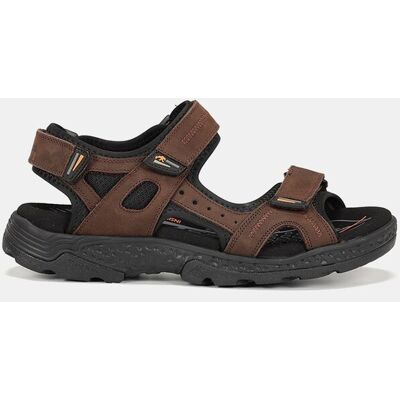 Fluchos - Sandalia de hombre en piel. Marrón chocolate 42 Fluchos - Sandalia de hombre en piel. Marrón chocolate 42