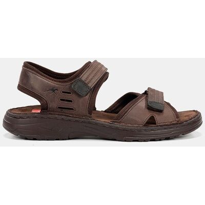 Fluchos - Sandalia de hombre en piel. Marrón chocolate 42 Fluchos - Sandalia de hombre en piel. Marrón chocolate 42