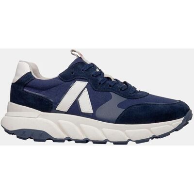 Callaghan - Deportivo de cordones de hombre de piel. Azul marino 45 Callaghan - Deportivo de cordones de hombre de piel. Azul marino 45