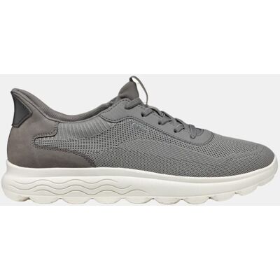 Geox - Deportiva super amortiguada de hombre con tecnologia Fast In. Gris 43 Geox - Deportiva super amortiguada de hombre con tecnologia Fast In. Gris 43