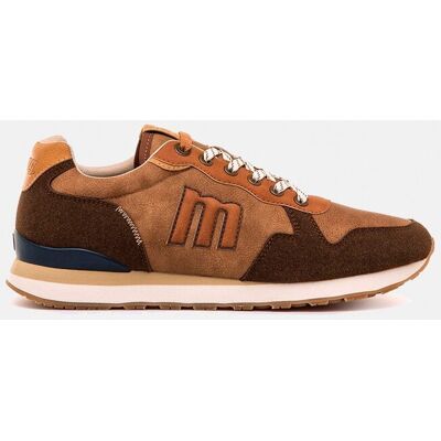 mustang - Zapatillas para hombre de la marca Mtng, modelo Porland, estilo retro running. Marrón 40 mustang - Zapatillas para hombre de la marca Mtng, modelo Porland, estilo retro running. Marrón 40