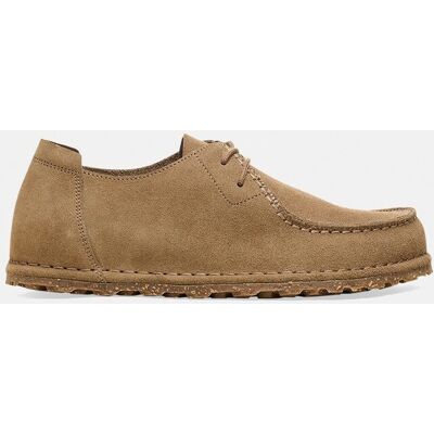 Birkenstock - Mocasines de hombre Utti lace ante. Marrón topo 45 Birkenstock - Mocasines de hombre Utti lace ante. Marrón topo 45