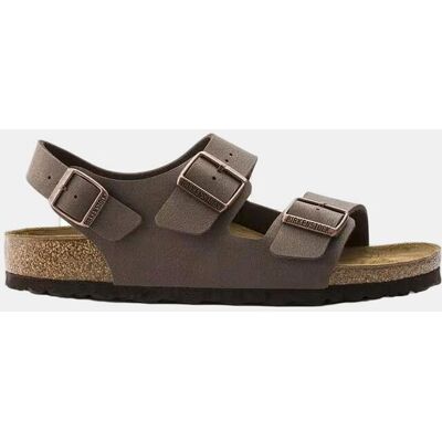Birkenstock - Sandalia Milano Birko-Flor Birkibuc. Marrón chocolate 42 Birkenstock - Sandalia Milano Birko-Flor Birkibuc. Marrón chocolate 42