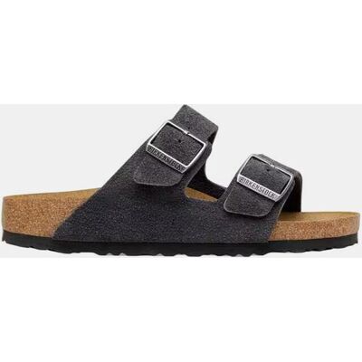 Birkenstock - Sandalia Arizona en ante. Azul antracita 40 Birkenstock - Sandalia Arizona en ante. Azul antracita 40