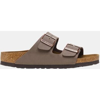 Birkenstock - Sandalias de hombre en marrón con doble hebilla. Marrón chocolate 41 Birkenstock - Sandalias de hombre en marrón con doble hebilla. Marrón chocolate 41