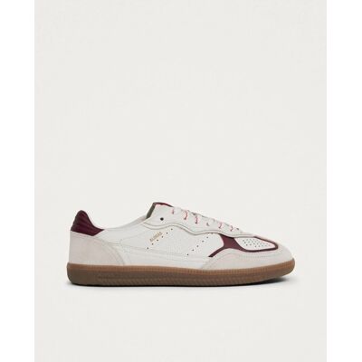 ALOHAS - Zapatillas de ante. Blanco / Burdeos 41 ALOHAS - Zapatillas de ante. Blanco / Burdeos 41