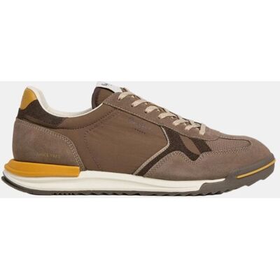 Pepe Jeans - Zapatilla Fashion-Retro combinada en diferentes materiales.. Marrón chocolate 40 Pepe Jeans - Zapatilla Fashion-Retro combinada en diferentes materiales.. Marrón chocolate 40
