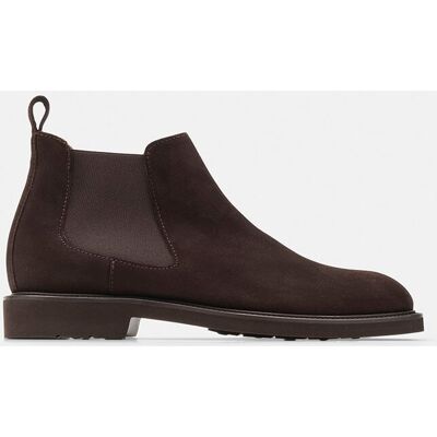 Lottusse - Botines de hombre chelsea piel pl baltimore. Marrón oscuro 42,5 Lottusse - Botines de hombre chelsea piel pl baltimore. Marrón oscuro 42,5
