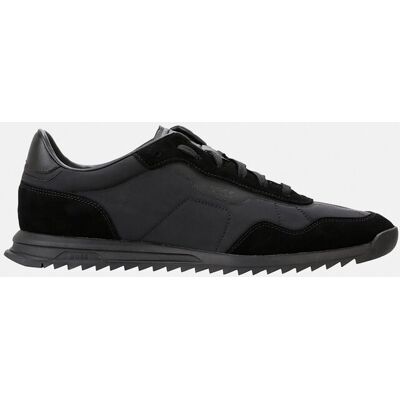Boss - Zapatillas deportivas de hombre con cordones. Negro 41 Boss - Zapatillas deportivas de hombre con cordones. Negro 41