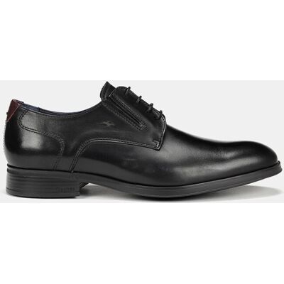 Fluchos - Zapatos de cordones Asgard de hombre en piel con pala lisa. Negro 39 Fluchos - Zapatos de cordones Asgard de hombre en piel con pala lisa. Negro 39