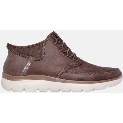 Skechers - Deportivo casual piel slip ins. Marrón chocolate 45 Skechers - Deportivo casual piel slip ins. Marrón chocolate 45