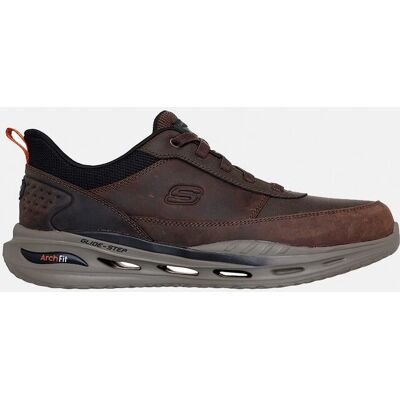 Skechers - Deportivo casual piel slip ins. Marrón caramelo 42 Skechers - Deportivo casual piel slip ins. Marrón caramelo 42