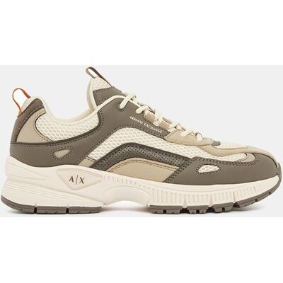 Armani - Zapatillas Speed de hombre en mezcal de tejidos. Beige 43 Armani - Zapatillas Speed de hombre en mezcal de tejidos. Beige 43