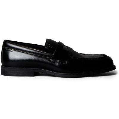 Calvin Klein - Mocasín Hombre en piel con logo. Negro 42 Calvin Klein - Mocasín Hombre en piel con logo. Negro 42