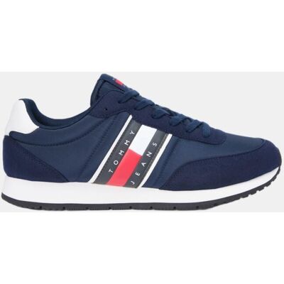 Tommy Hilfiger - Zapatillas deportivas clásicas en azul marino. Azul 41 Tommy Hilfiger - Zapatillas deportivas clásicas en azul marino. Azul 41