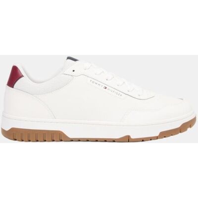 Tommy Hilfiger - Zapatillas deportivas en piel blanca. Blanco 42 Tommy Hilfiger - Zapatillas deportivas en piel blanca. Blanco 42