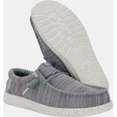 HeyDude - Zapatos clásicos de hombre. Gris claro 43 HeyDude - Zapatos clásicos de hombre. Gris claro 43