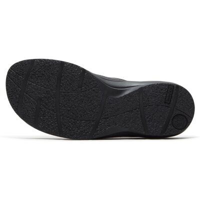 Timberland - Sandalias de hombre en piel con diseño tipo flip-flop premium. Negro 44 Timberland - Sandalias de hombre en piel con diseño tipo flip-flop premium. Negro 44