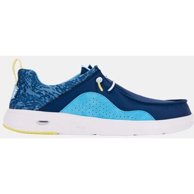 HeyDude - Zapato de cordones de hombre en tejido con perforaciones. Azul 44 HeyDude - Zapato de cordones de hombre en tejido con perforaciones. Azul 44