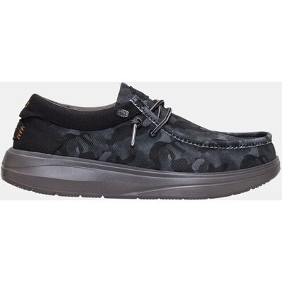 HeyDude - Blucher de hombre en tejido. Negro 44 HeyDude - Blucher de hombre en tejido. Negro 44