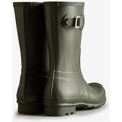 Hunter Botas Wellington Cortas Originales (MFS9000RMA) - verde olivo Hunter Botas Wellington Cortas Originales (MFS9000RMA) - verde olivo