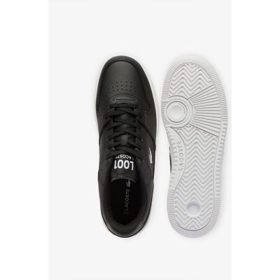 Lacoste - Zapatillas de hombre Set de piel. Negro 46,5 Lacoste - Zapatillas de hombre Set de piel. Negro 46,5