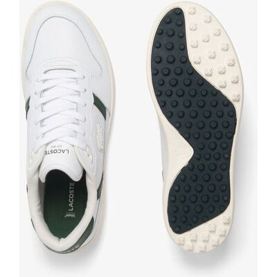 Lacoste - Zapatos de golf de hombre T-Clip Golf de piel en blanco. Blanco 40 Lacoste - Zapatos de golf de hombre T-Clip Golf de piel en blanco. Blanco 40