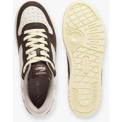 Lacoste - Zapatillas T-Clip Set de piel de hombre. Marrón oscuro 42.5 Lacoste - Zapatillas T-Clip Set de piel de hombre. Marrón oscuro 42.5