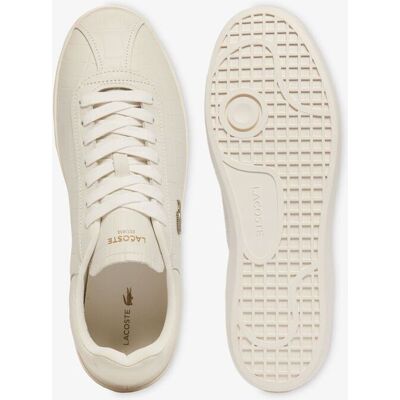 Lacoste - Zapatillas Baseshot de piel de hombre en blanco. Blanco 45 Lacoste - Zapatillas Baseshot de piel de hombre en blanco. Blanco 45