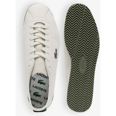 Lacoste - Zapatillas club-low de piel de hombre en blanco. Beige 46 Lacoste - Zapatillas club-low de piel de hombre en blanco. Beige 46