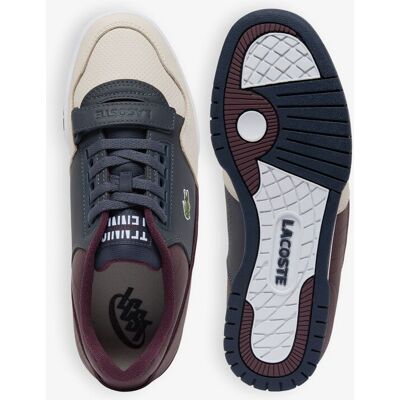 Lacoste - Zapatillas de hombre missouri de piel en rojo. Burdeos 47 Lacoste - Zapatillas de hombre missouri de piel en rojo. Burdeos 47