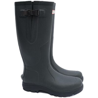 Hunter - Botas de agua unisex Balmoral MKII con hebilla ajustable. Verde militar 38 Hunter - Botas de agua unisex Balmoral MKII con hebilla ajustable. Verde militar 38