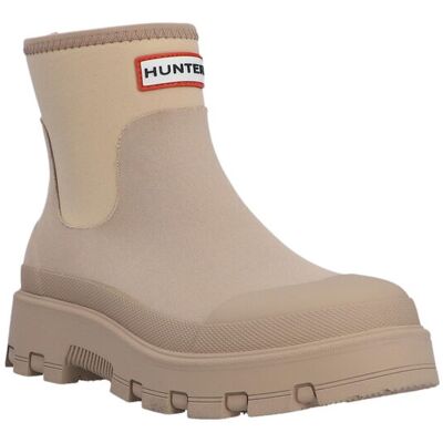 Hunter - Botas de agua unisex elements neoprene chelsea caña media lisas con suela track. Beige 44 Hunter - Botas de agua unisex elements neoprene chelsea caña media lisas con suela track. Beige 44