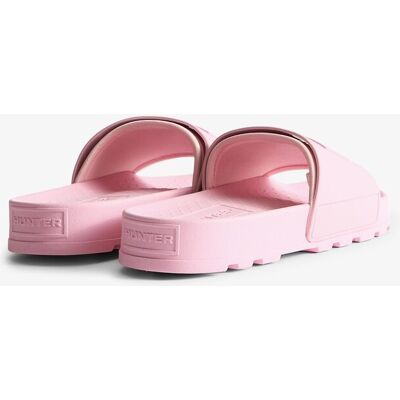 Hunter - Sandalias unisex core embossed silicone lisas con logo. Rosa 42 Hunter - Sandalias unisex core embossed silicone lisas con logo. Rosa 42